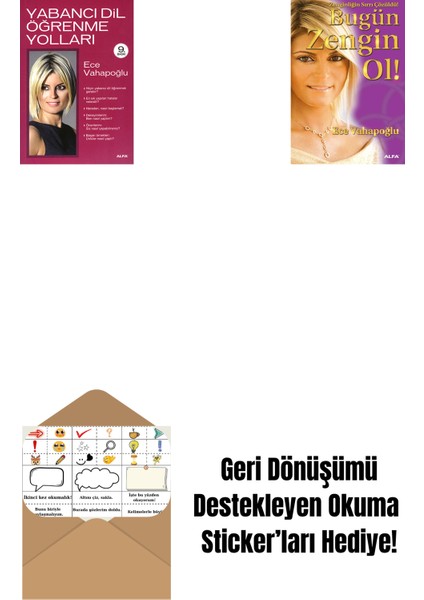 Yabancı Dil Öğrenme Yolları + Bugün Zengin Ol ! + Okuma Sticker'ları