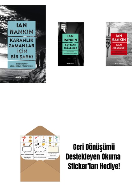 Karanlık Zamanlar Için Bir Şarkı + Şeytanı Yeğlemek + Kan Meselesi + Okuma Sticker'ları