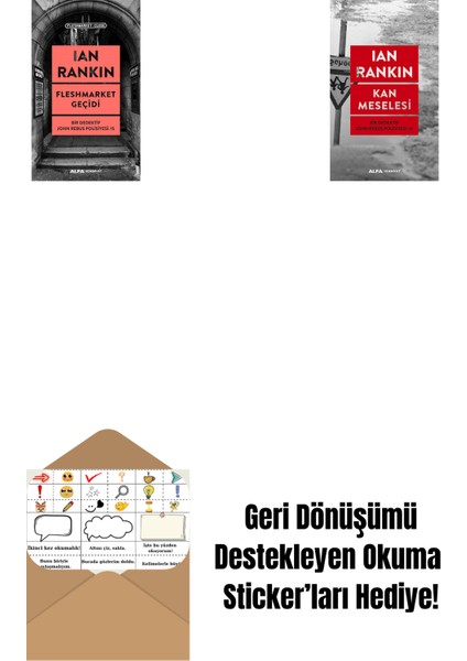 Fleshmarket Geçidi + Kan Meselesi + Okuma Sticker'ları