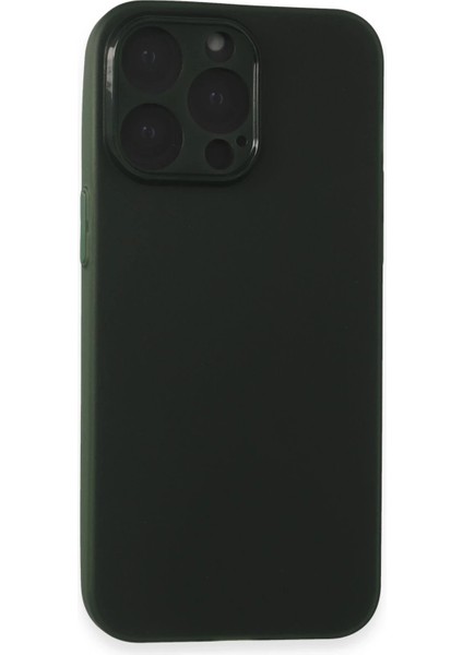 Newface iPhone 15 Pro Kılıf Puma Silikon - Yeşil