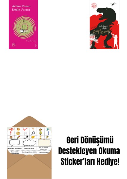 Everest Açıkhava 37 - Parazit + Kayıp Dünya + Okuma Sticker'ları