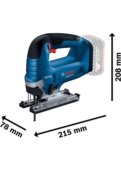Gst 18V-155 Bc 1X4AH Procore Akülü Dekupaj Testere Bez Çantalı fiyatları