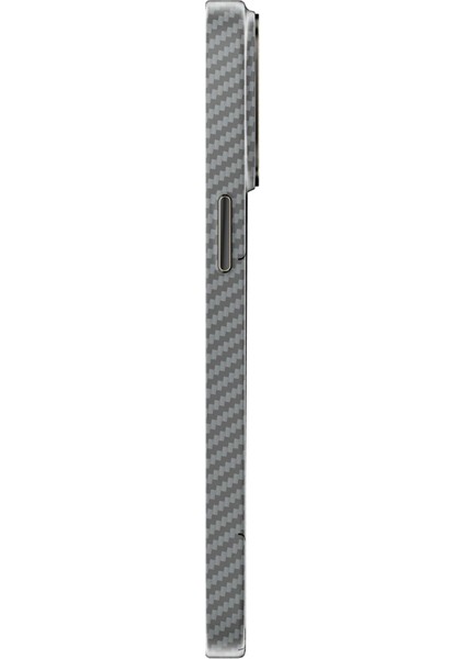 Newface iPhone 12 Pro Max Kılıf Mekanik Magsafe Kapak - Füme - 2
