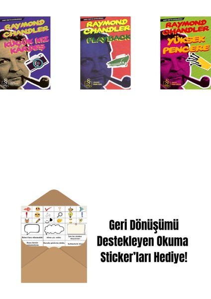 Küçük Kız Kardeş + Playback (Cep Boy) + Yüksek Pencere (Cep Boy) + Okuma Sticker'ları