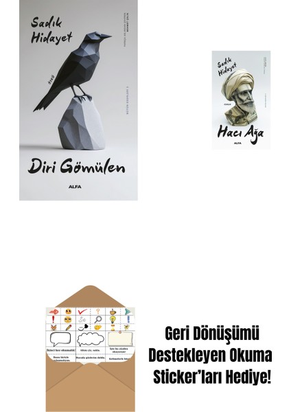 Diri Gömülen + Hacı Ağa + Okuma Sticker'ları