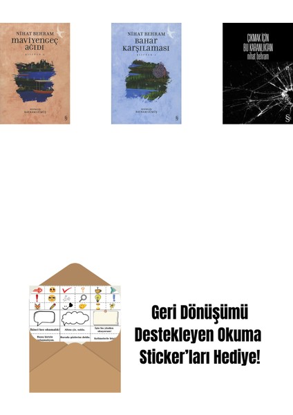 Maviyengeç Ağıdı + Bahar Karşılaması + Çıkmak Için Bu Karanlıktan + Okuma Sticker'ları