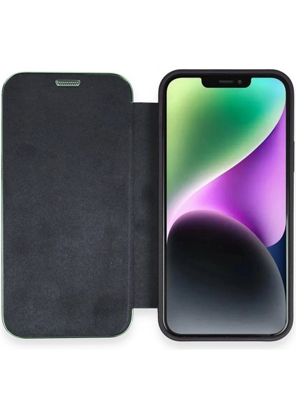 Newface iPhone 12 Kılıf Dolpin Kapaklı - Lacivert
