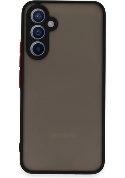 Newface Samsung Galaxy A54 5g Kılıf Montreal Silikon Kapak - Siyah