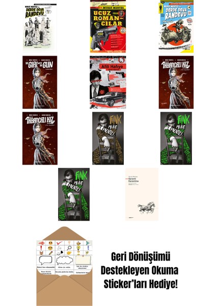 Murat Menteş 11 Kitap Set + Okuma Sticker'ları