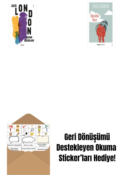 Buzun Çocukları + Âdem'den Önce + Okuma Sticker'ları