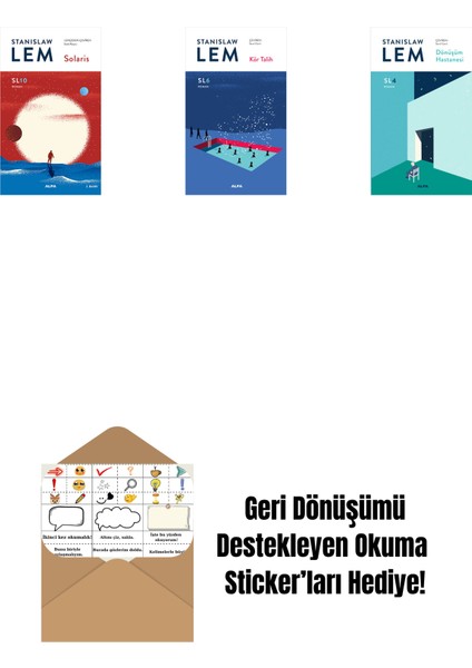 Solaris (SL10) + Kör Talih (Sl6) + Dönüşüm Hastanesi (Sl4) + Okuma Sticker'ları