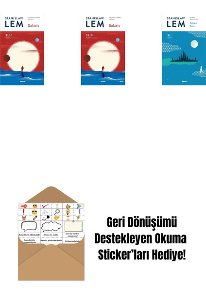Solaris - SL10 (Ciltli) + Solaris (SL10) + Yukarı Kale (SL11) + Okuma Sticker'ları
