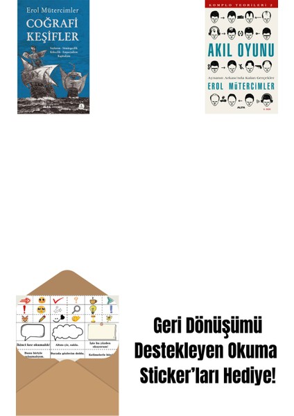 Coğrafi Keşifler + Akıl Oyunu + Okuma Sticker'ları