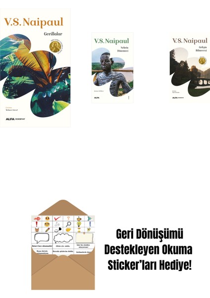 Özgürlük + Taklitçiler + Büyülü Tohumlar + Okuma Sticker'ları