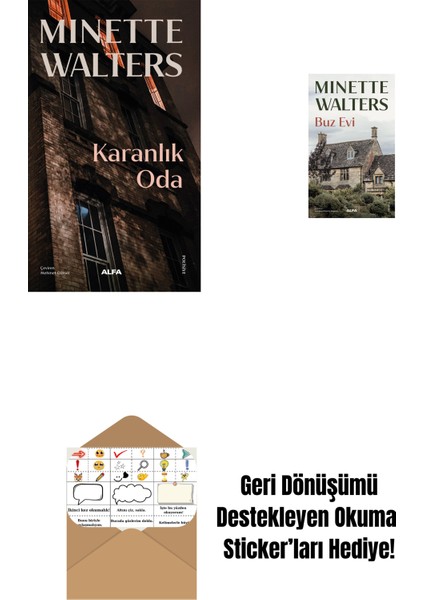 Karanlık Oda + Buz Evi + Okuma Sticker'ları