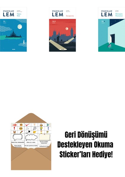 Yukarı Kale (SL11) + Soruşturma (Sl9) + Dönüşüm Hastanesi (Sl4) + Okuma Sticker'ları