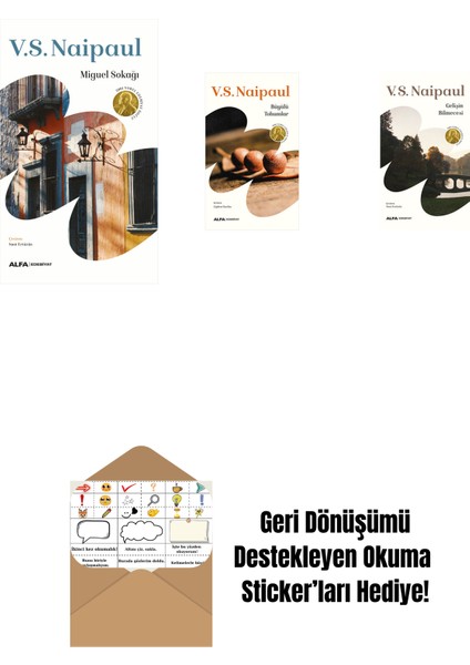 Miguel Sokağı + Büyülü Tohumlar + Gelişin Bilmecesi + Okuma Sticker'ları