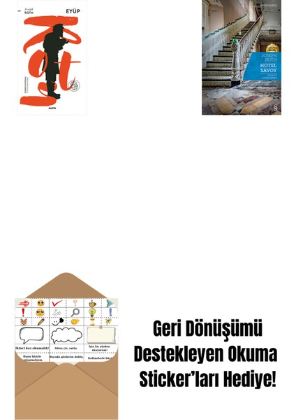Eyüp + Hotel Savoy + Okuma Sticker'ları