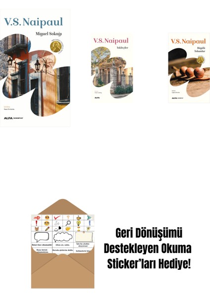 Miguel Sokağı + Taklitçiler + Büyülü Tohumlar + Okuma Sticker'ları