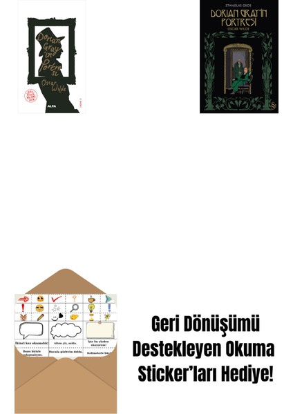 Dorian Gray'in Portresi + Dorian Gray'in Portresi + Okuma Sticker'ları
