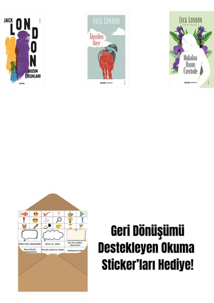 Buzun Çocukları + Âdem'den Önce + Makaloa Hasırı Üzerinde + Okuma Sticker'ları