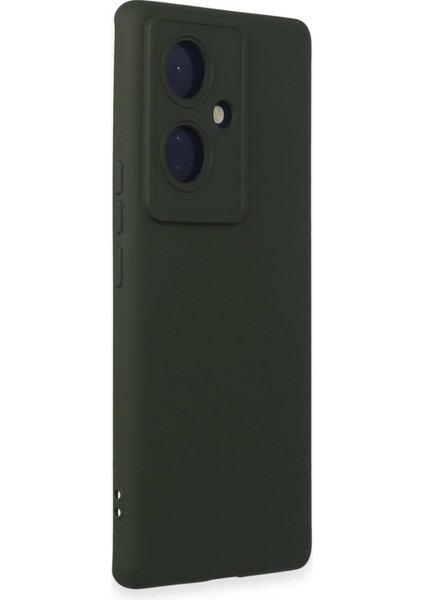 Newface Vivo V29 Lite Kılıf Nano Içi Kadife Silikon - Koyu Yeşil fiyatları