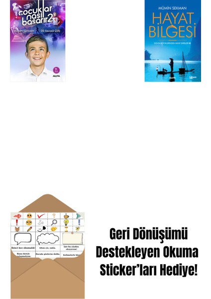 Çocuklar Nasıl Başarır 2 + Hayat Bilgesi 2 + Okuma Sticker'ları