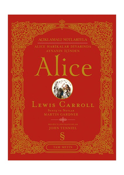 Alice (Ciltli) + Alice Aynanın Içinde + Okuma Sticker'ları