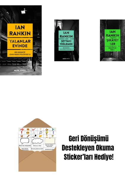 Yalanlar Evinde + Şeytanı Yeğlemek + Şikâyetler + Okuma Sticker'ları