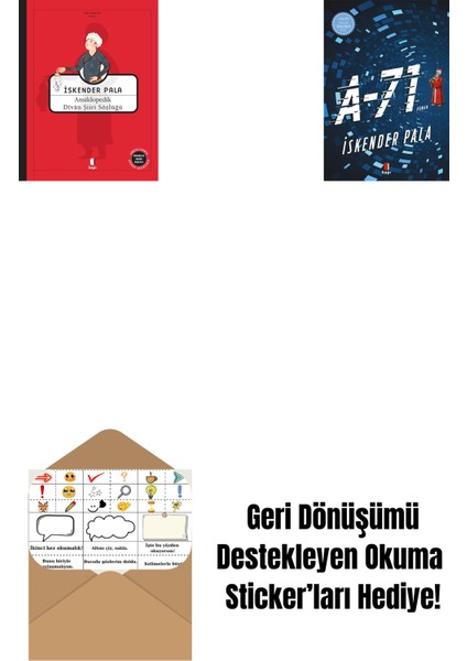 Ansikolopedik Divân Şiiri Sözlüğü (Ciltli) + A-71 + Okuma Sticker'ları