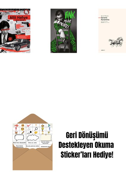 Afili Hafiye + Fink + Garanti Karantina + Okuma Sticker'ları
