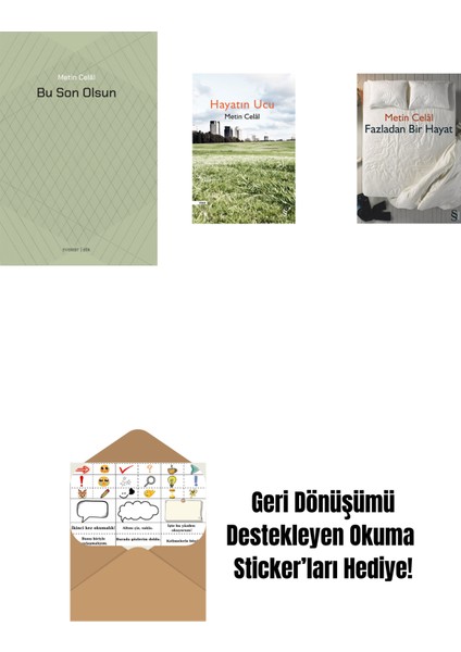 Bu Son Olsun + Hayatın Ucu + Fazladan Bir Hayat + Okuma Sticker'ları