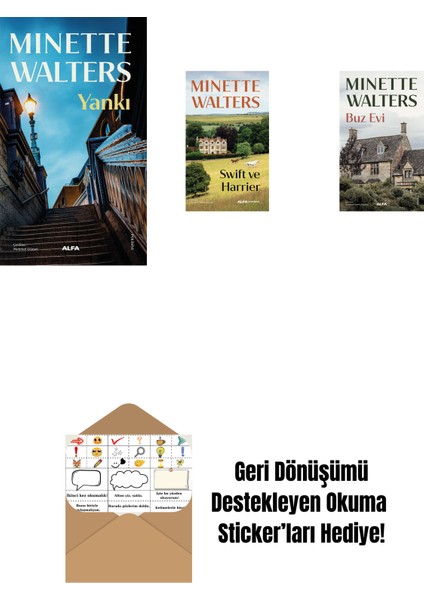 Yankı + Swift ve Harrier + Buz Evi + Okuma Sticker'ları