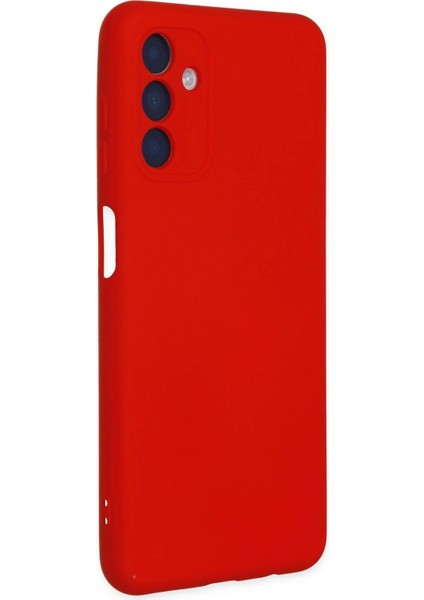Newface Samsung Galaxy A04S Kılıf Nano Içi Kadife Silikon - Kırmızı fiyatları