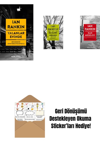 Yalanlar Evinde + Ölüleri Anmak + Kan Meselesi + Okuma Sticker'ları