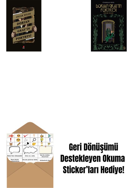 Dorian Gray’in Portresi + Dorian Gray'in Portresi + Okuma Sticker'ları