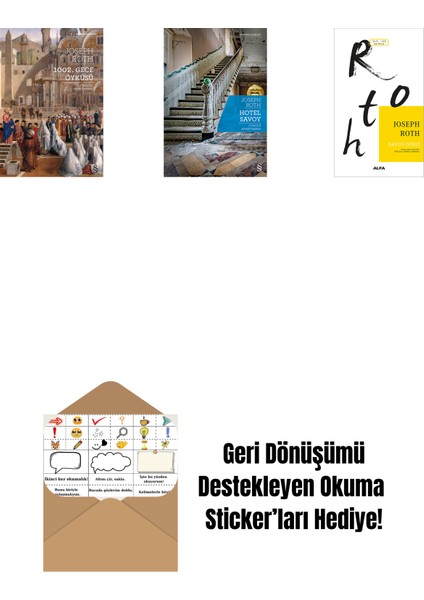 1002. Gece Öyküsü + Hotel Savoy + Savoy Oteli + Okuma Sticker'ları