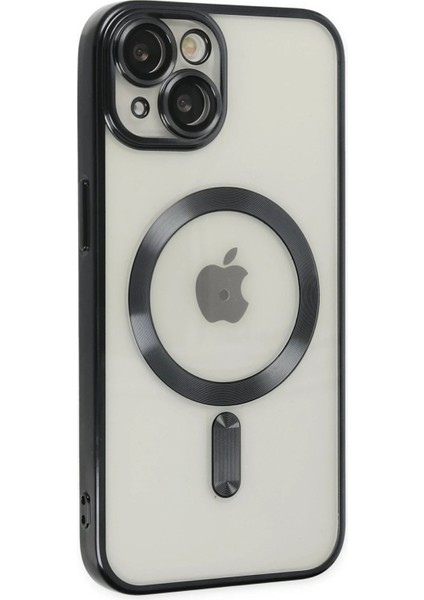 Newface iPhone 14 Plus Kılıf Kross Magneticsafe Kapak - Siyah