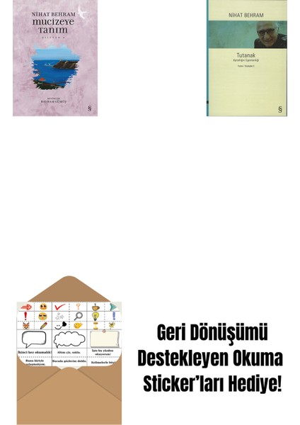 Mucizeye Tanım + Tutanak + Okuma Sticker'ları