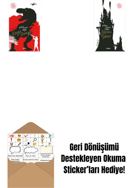 Kayıp Dünya + Tekinsiz Öyküler + Okuma Sticker'ları