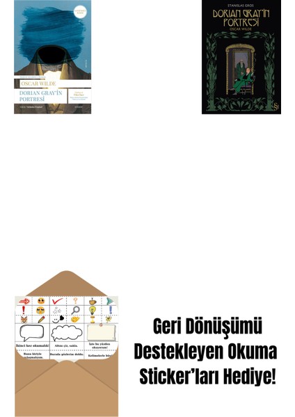 Dorian Gray'in Portresi + Dorian Gray'in Portresi + Okuma Sticker'ları