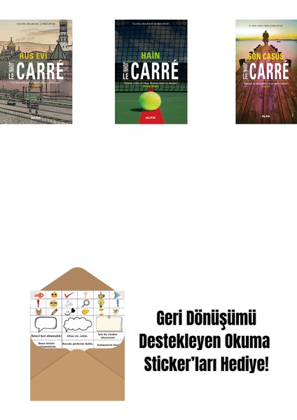 Rus Evi + Hain + Son Casus + Okuma Sticker'ları