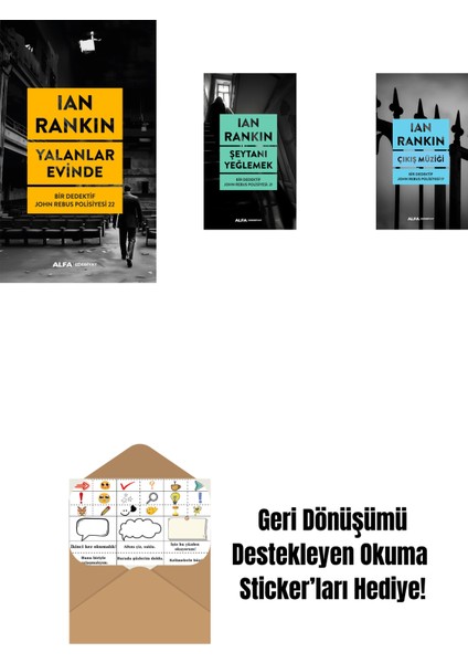 Yalanlar Evinde + Şeytanı Yeğlemek + Çıkış Müziği + Okuma Sticker'ları