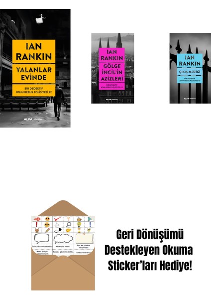 Yalanlar Evinde + Gölge Incil'in Azizleri + Çıkış Müziği + Okuma Sticker'ları