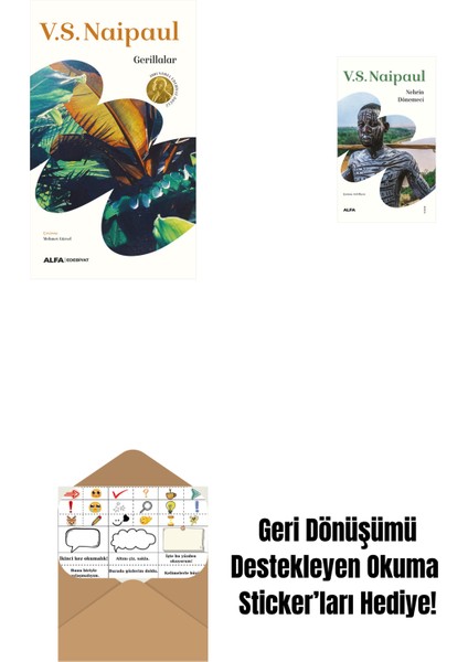 Gerillalar + Nehrin Dönemeci + Okuma Sticker'ları