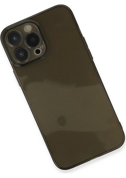 Newface iPhone 13 Pro Kılıf Fly Lens Silikon - Siyah modelleri