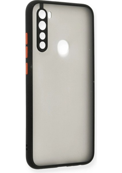 Newface Xiaomi Redmi Note 8 Kılıf Montreal Silikon Kapak - Siyah
