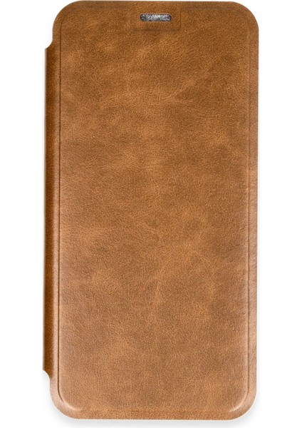 Newface iPhone 16 Plus Kılıf Flip Cover - Taba