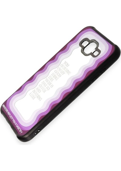 Newface Samsung Galaxy J7 Kılıf Mirror Desenli Kapak - Mirror - 5 fiyatları