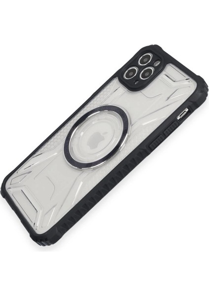 Newface iPhone 11 Pro Kılıf Prag Magneticsafe Kapak - Siyah
